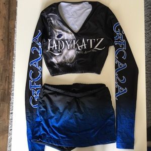 Cheer Athletics Ladykatz uniform! Great condition